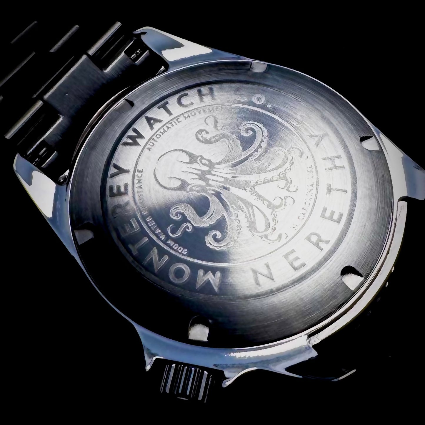 Blacktip GMT Side Profile – Monterey Watches