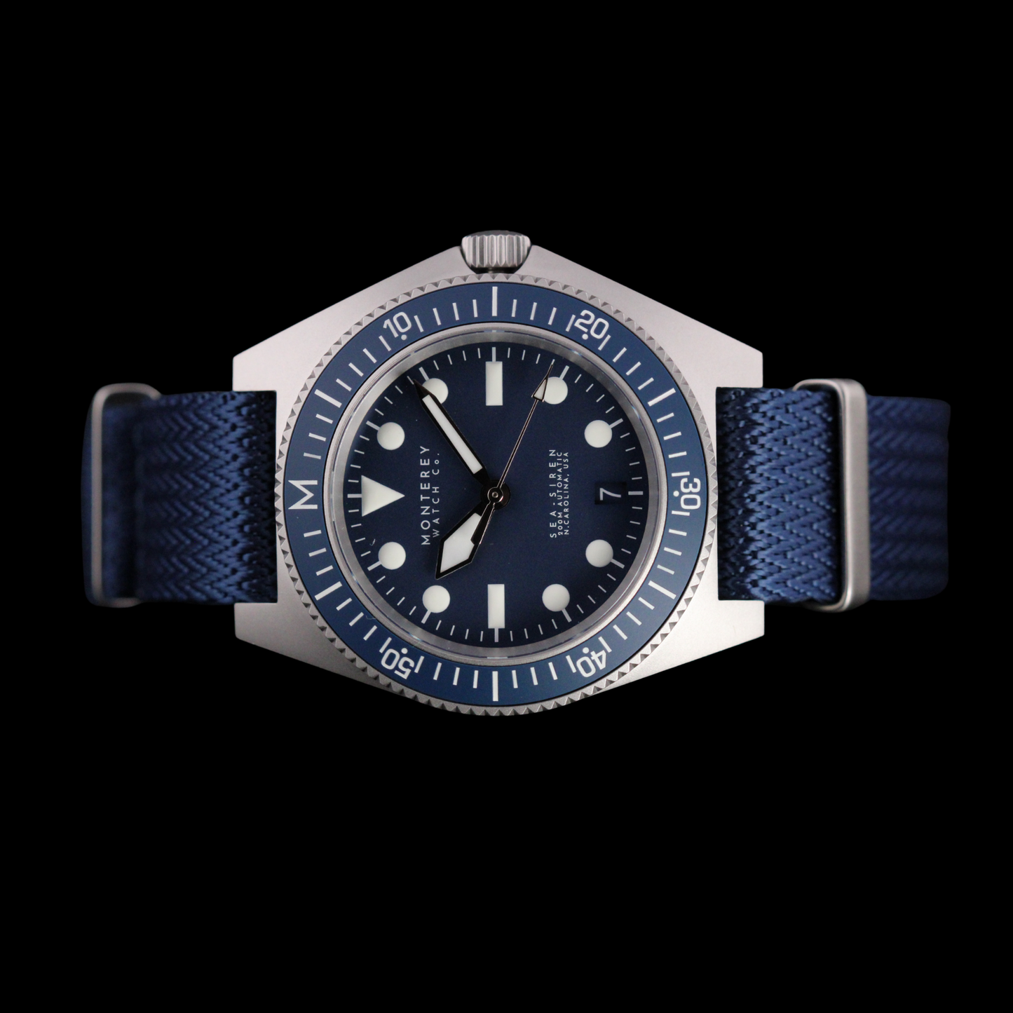 Monterey Watch Co Sea Siren with elegant design and aquatic details.