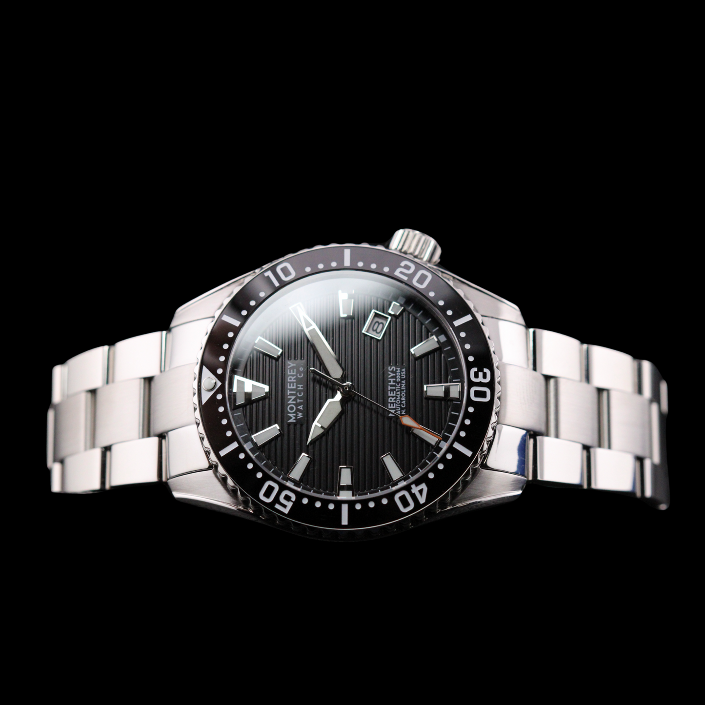 GMT on Wrist with Fabric Strap – Monterey Watches