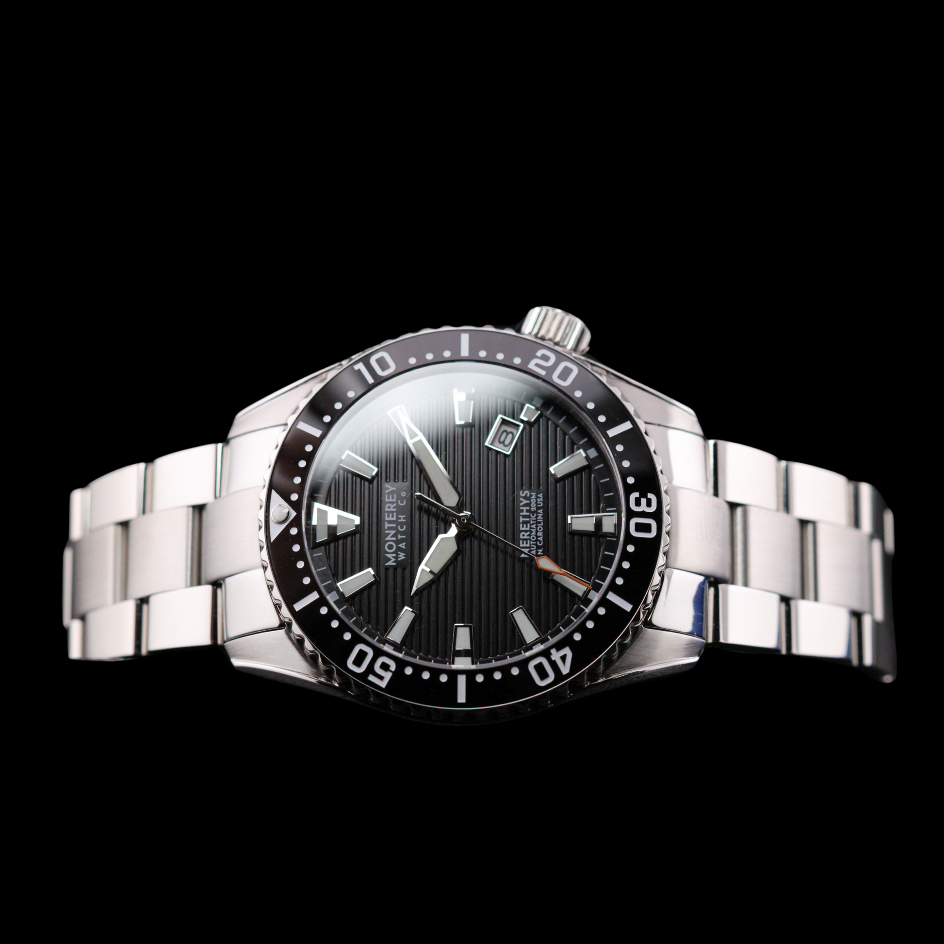 GMT on Wrist with Fabric Strap – Monterey Watches