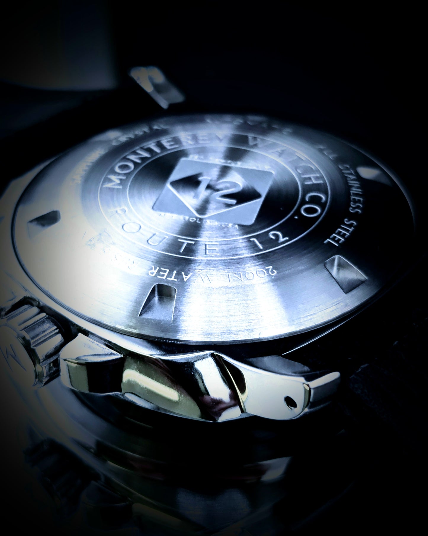 Watch with Brushed Finish – Monterey Watches