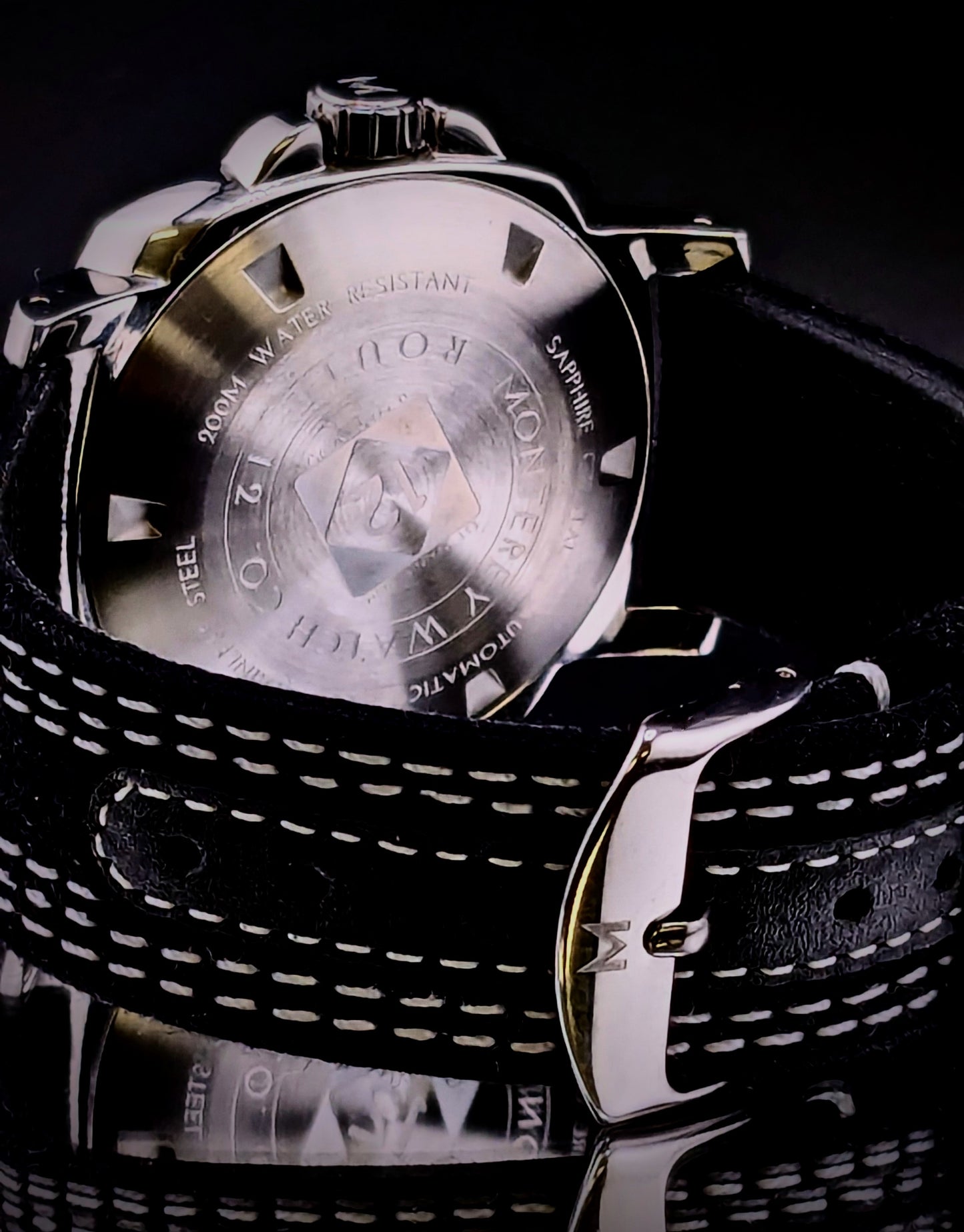 Blacktip GMT On Wrist – Monterey Watches