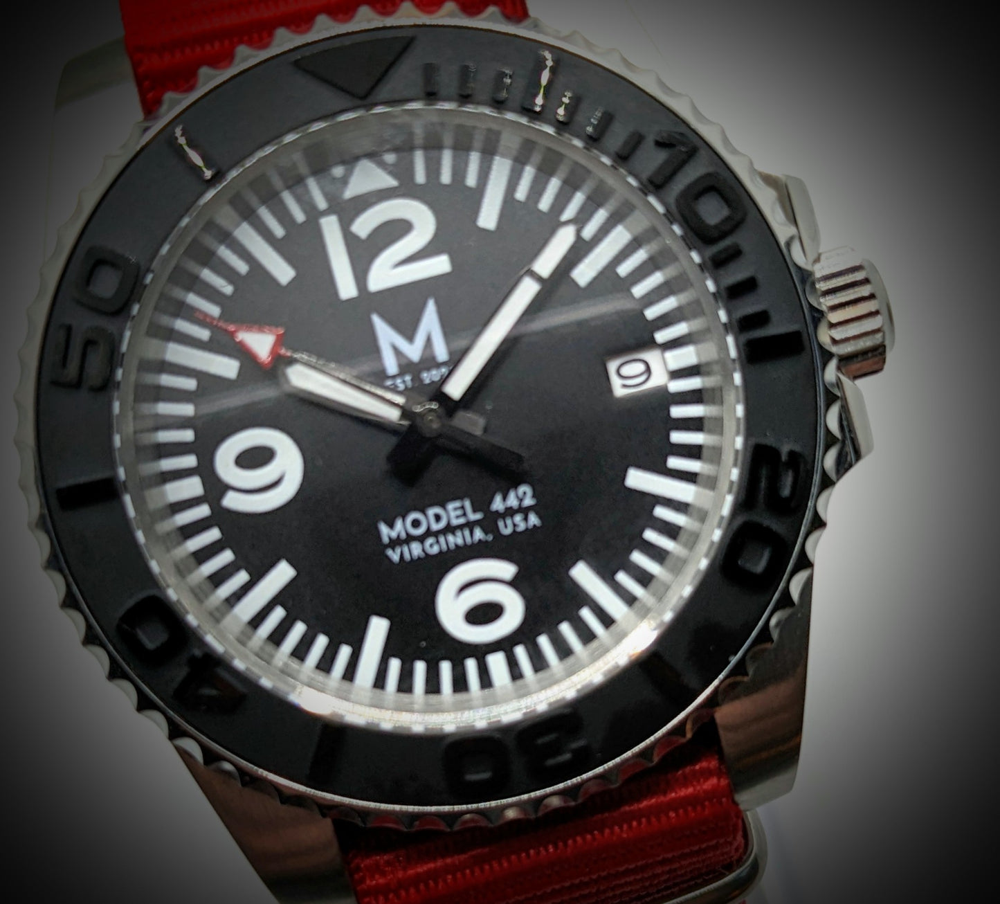 The 442 Pilot/Diver | Monterey Watch Co.
