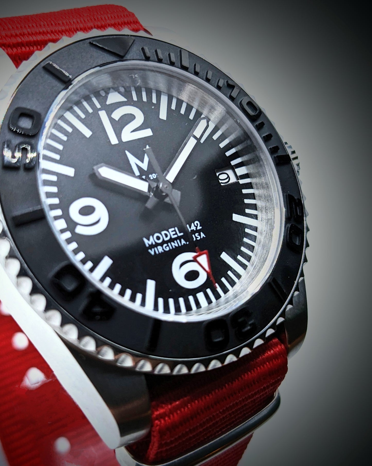 The 442 Pilot/Diver | Monterey Watch Co.