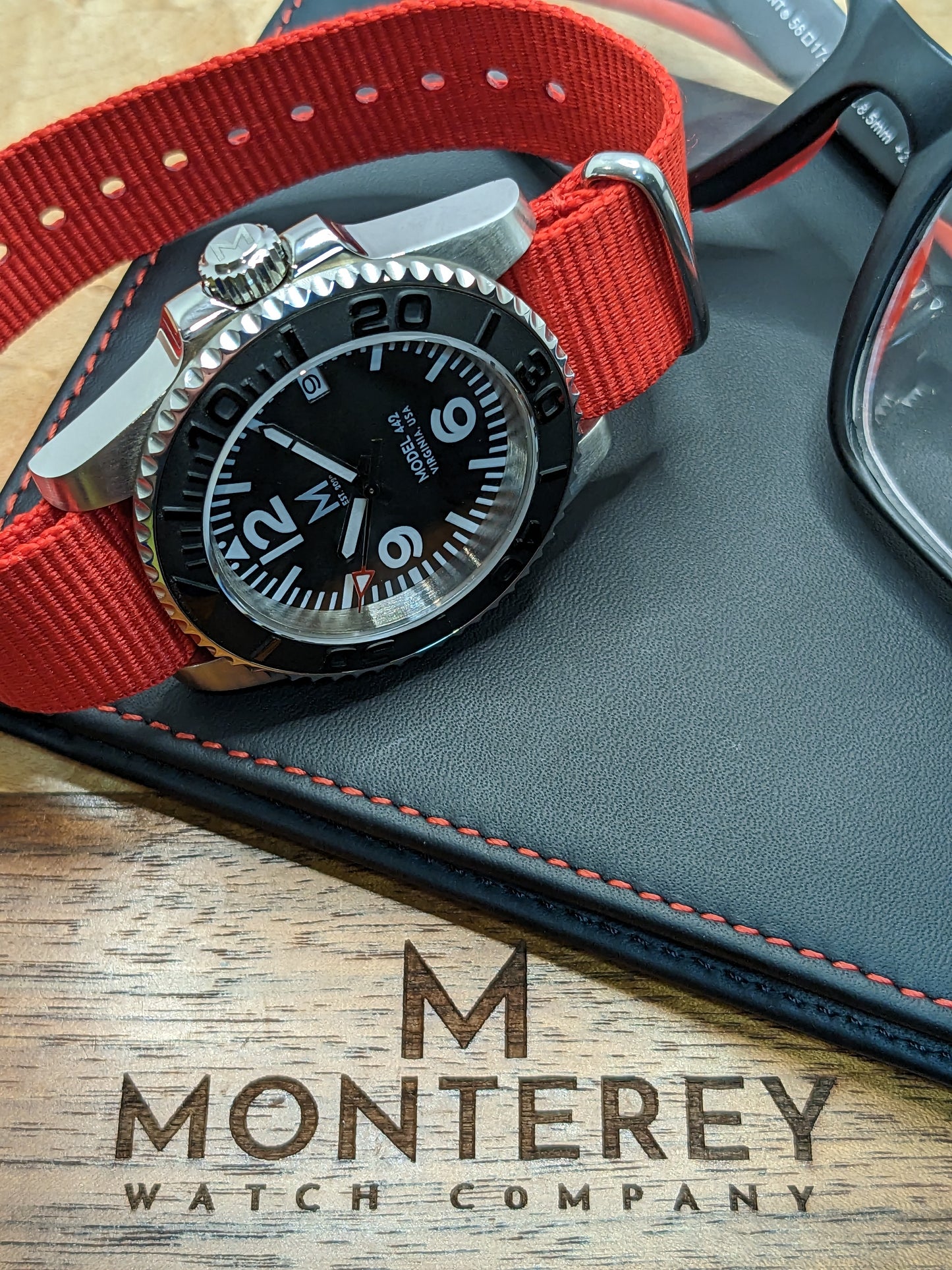 The 442 Pilot/Diver | Monterey Watch Co.