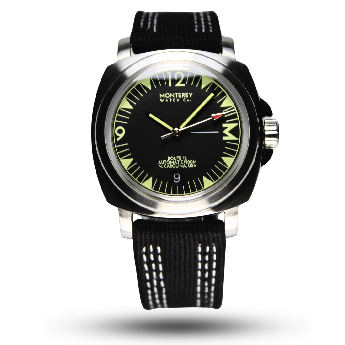 Black Dial Watch – Monterey Watches
