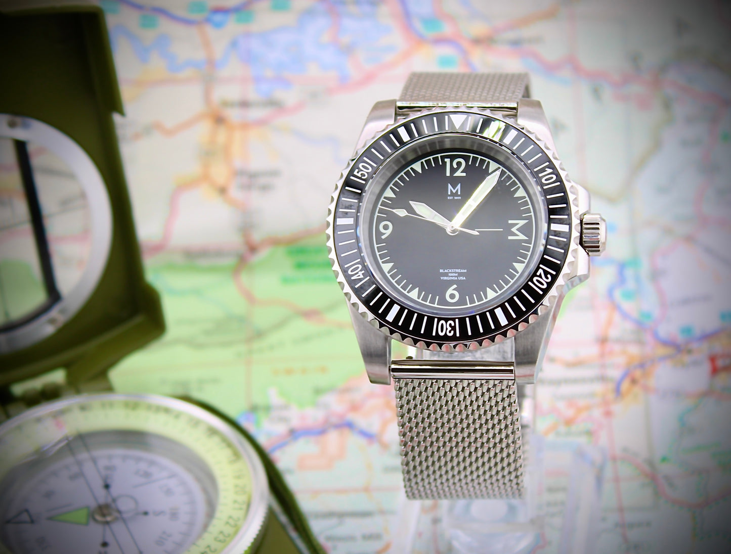 Explore The Blackstream Adventurer Watch by Monterey Watch Co