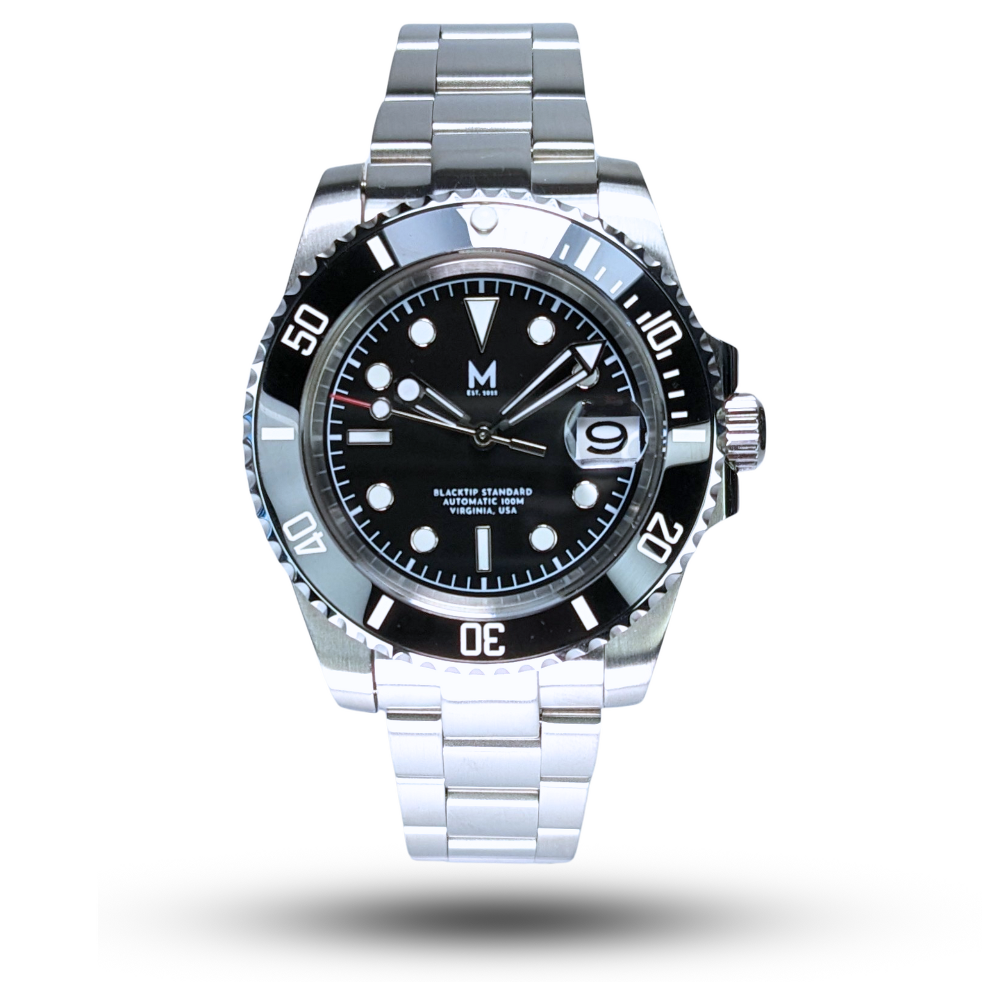 The Blacktip Standard Classic Timepiece - Monterey Watch Co