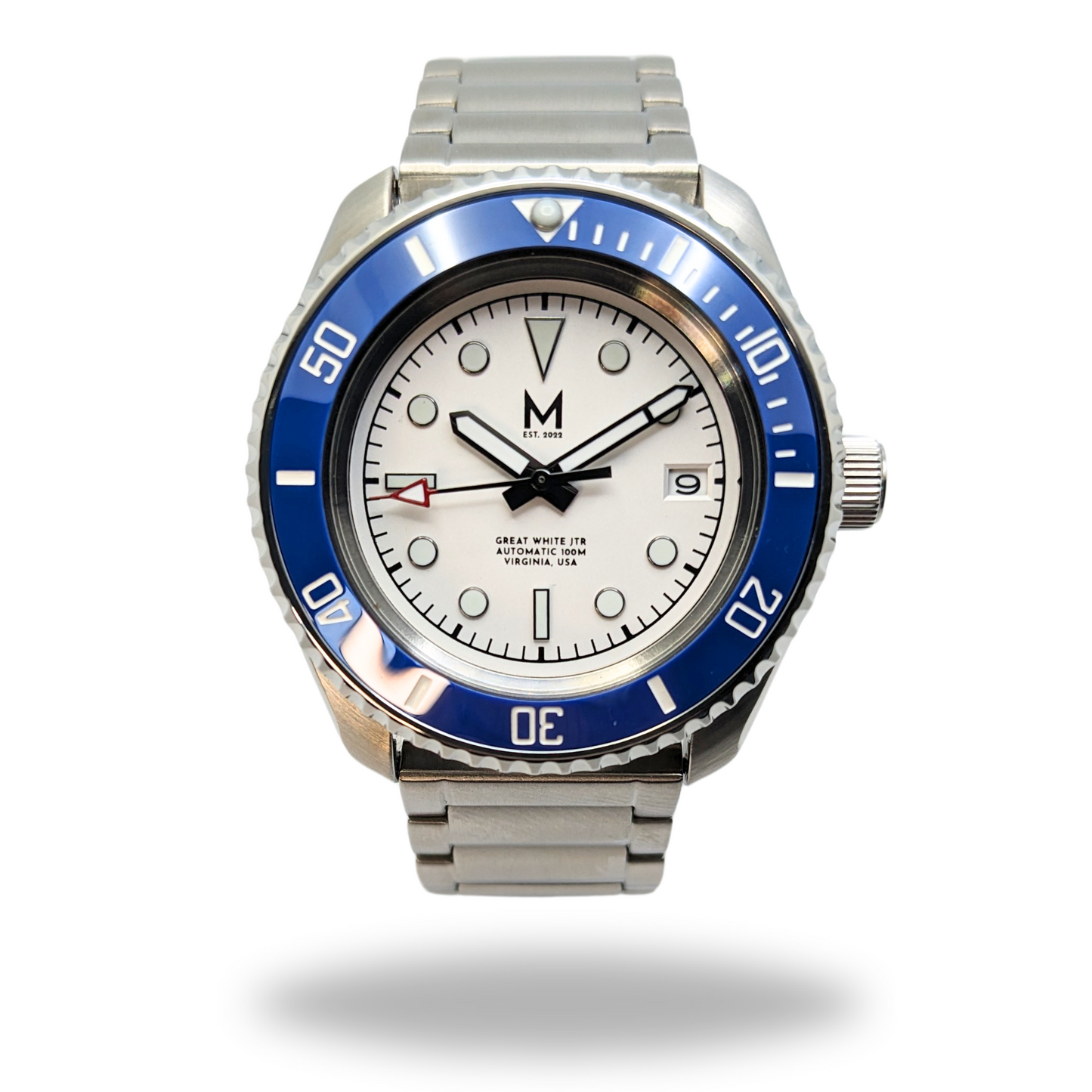 The Great White 42 Classic Timepiece - Monterey Watch Co