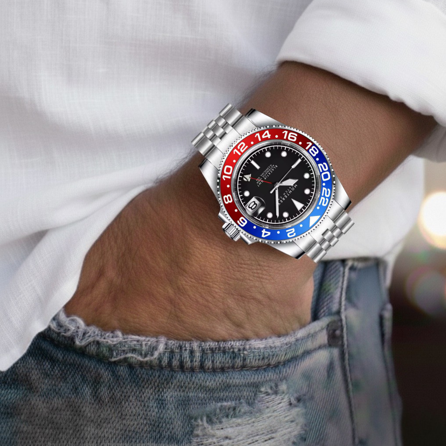 Blacktip GMT CK “Clark Kent”
