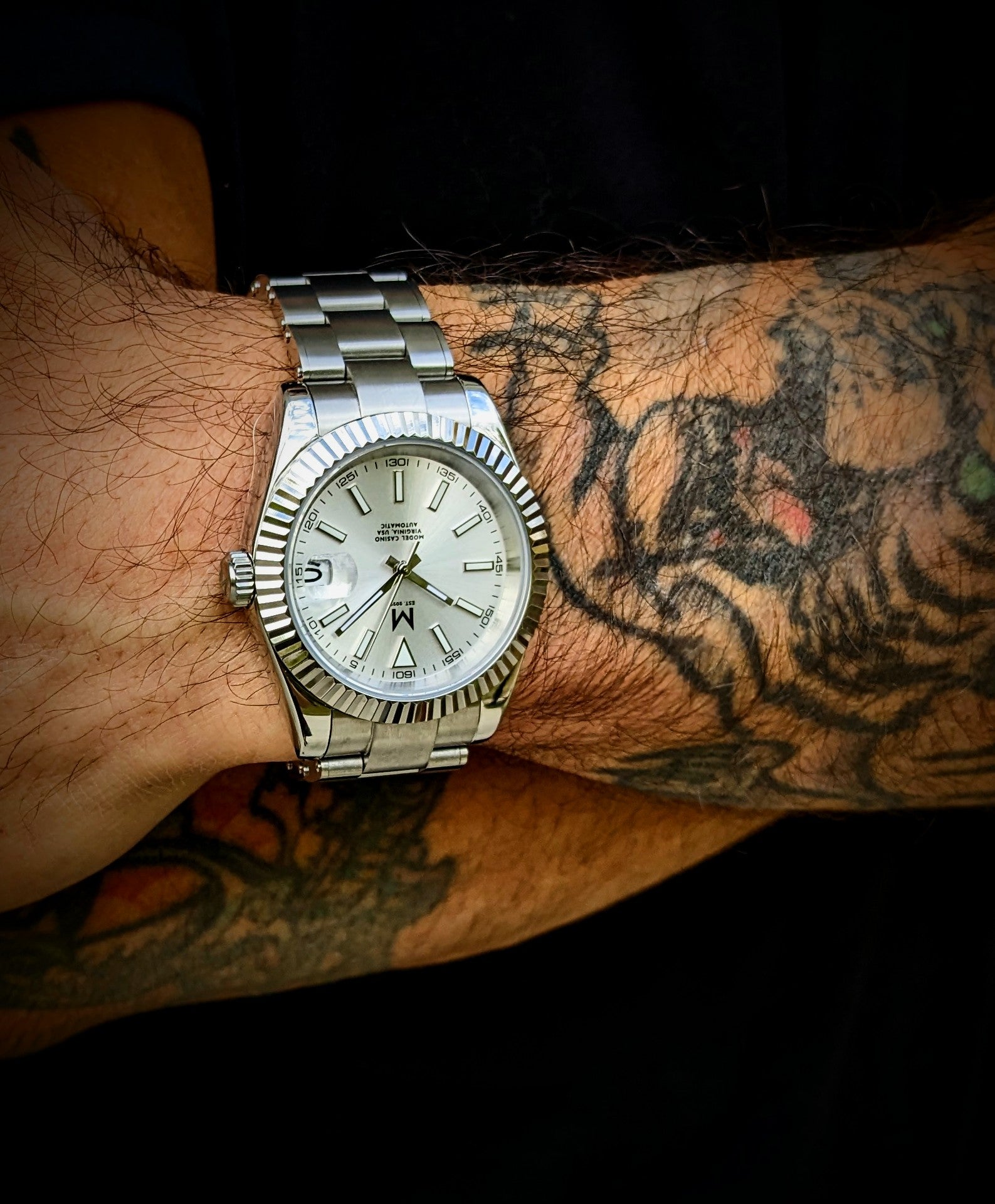 Branded Watch | The Casino Coronet Elegant Timepiece | Monterey Watch Co 