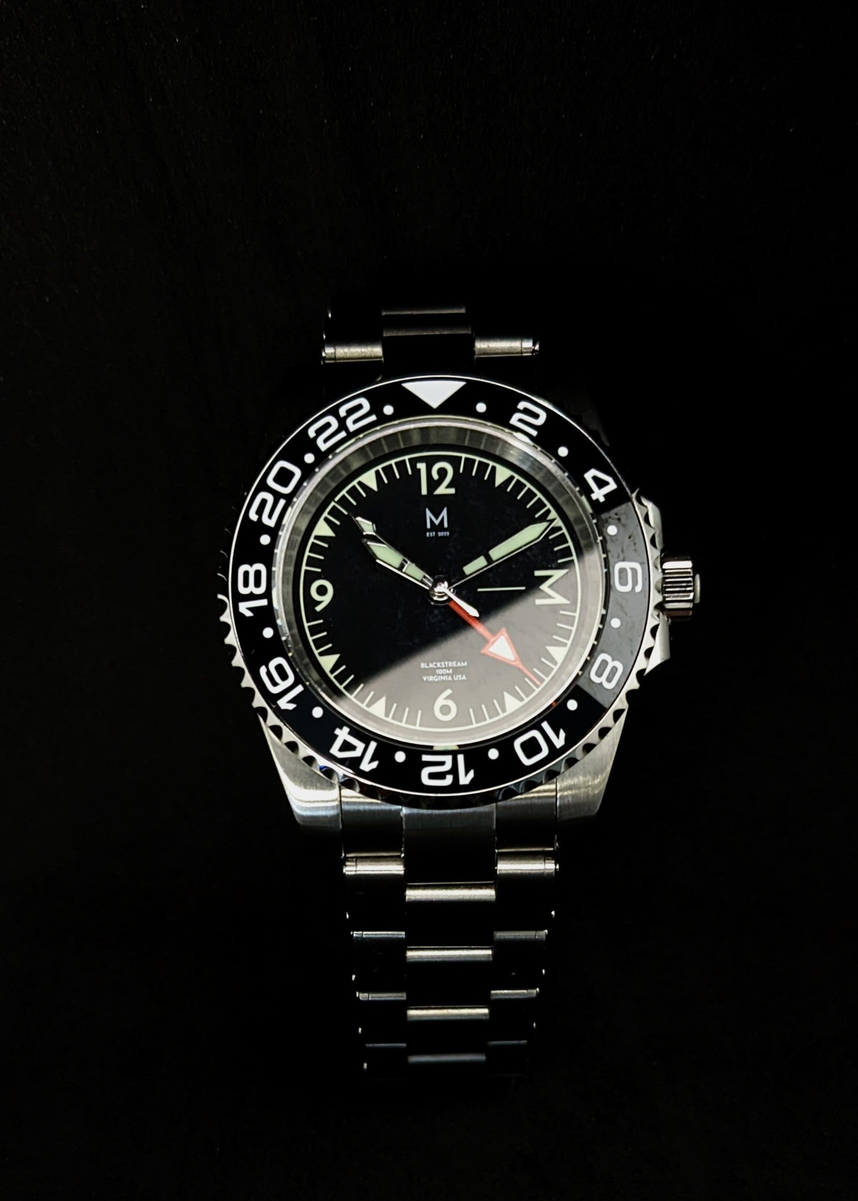 The Blackstream GMT Stylish Watch by Monterey Watch Co