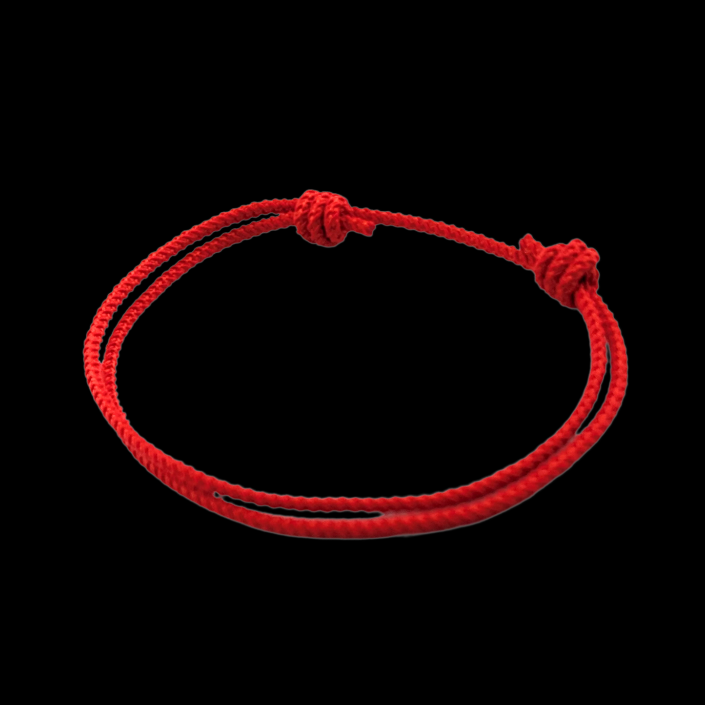 Red Nepalese thread bracelet