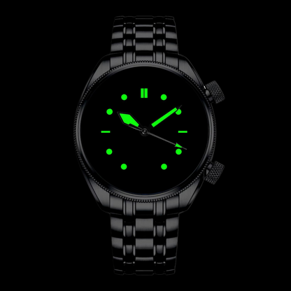 Monterey Watch Co Capo d’Acqua with ocean-inspired blue dial.